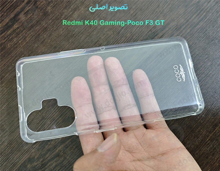 خرید قاب ژله ای شفاف Xiaomi Redmi K40 Gaming