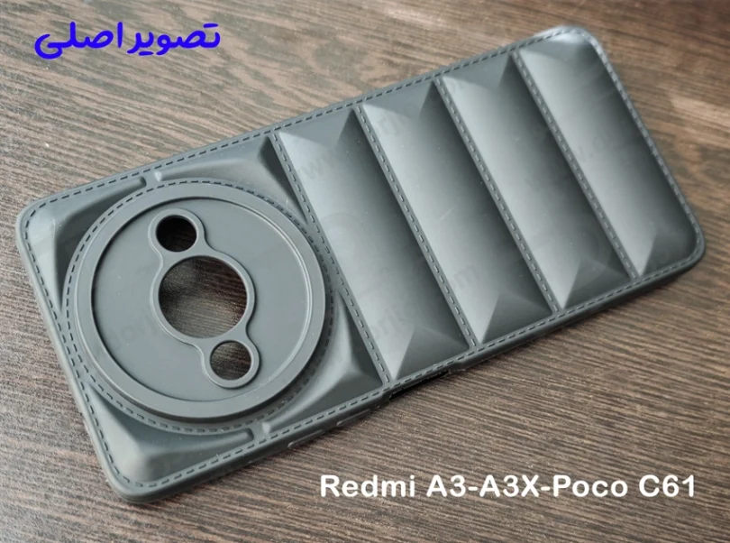 خرید قاب ژله ای پافری Xiaomi Redmi A3X مدل TPU Puffer