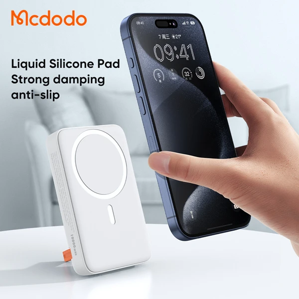 خرید پاور بانک مگ سیف 20 وات 10000 هزار Mcdodo مدل MC-510 - استند دار