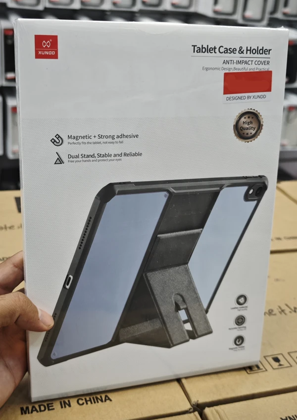 خرید کریستال شیلد شفاف پایه دار تبلت Xiaomi Pad 6 Pro مارک XUNDD سری Beatle