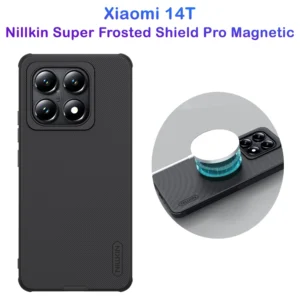 قاب ضد ضربه مگنتی نیلکین Xiaomi 14T مدل Super Frosted Shield Pro Magnetic