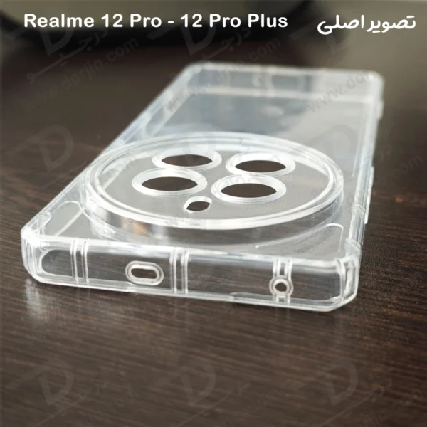 گارد ژله ای شفاف ضد ضربه Realme 12 Pro Plus