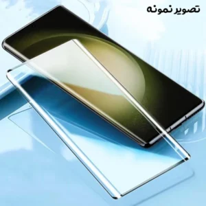  گلس فول چسب تمام صفحه Samsung Galaxy S23 Ultra مارک Mietubl مدل 3D Curved Edge 