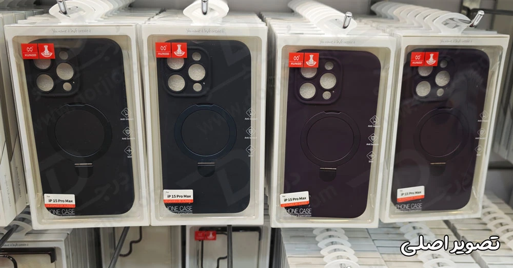خرید قاب سیلیکونی رینگ استند مگ سیف iPhone 13 Pro Max مارک XUNDD سری Reno Magnetic Holder