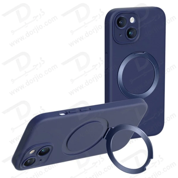 خرید قاب سیلیکونی رینگ استند مگ سیف iPhone 15 مارک XUNDD سری Reno Magnetic Holder