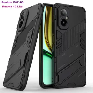 خرید قاب ضد ضربه استند دار Realme 12 Lite مارک BIBERCAS