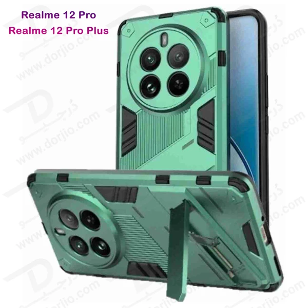 خرید قاب ضد ضربه استند دار Realme 12 Pro مارک BIBERCAS خرید قاب ضد ضربه استند دار Realme 12 Pro مارک BIBERCAS
