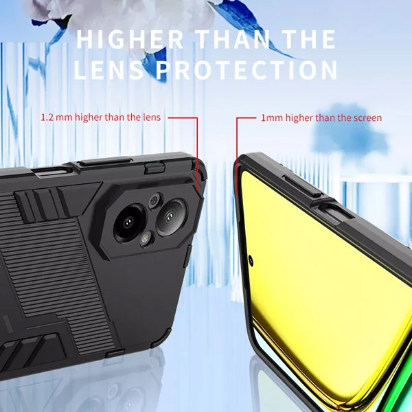 خرید قاب ضد ضربه استند دار Realme C67 4G مارک BIBERCAS خرید قاب ضد ضربه استند دار Realme C67 4G مارک BIBERCAS