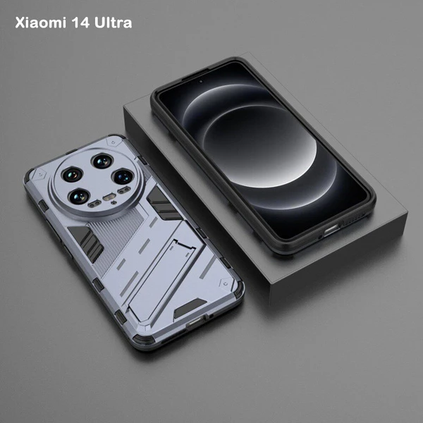 خرید قاب ضد ضربه استند دار Xiaomi 14 Ultra مارک BIBERCAS خرید قاب ضد ضربه استند دار Xiaomi 14 Ultra مارک BIBERCAS