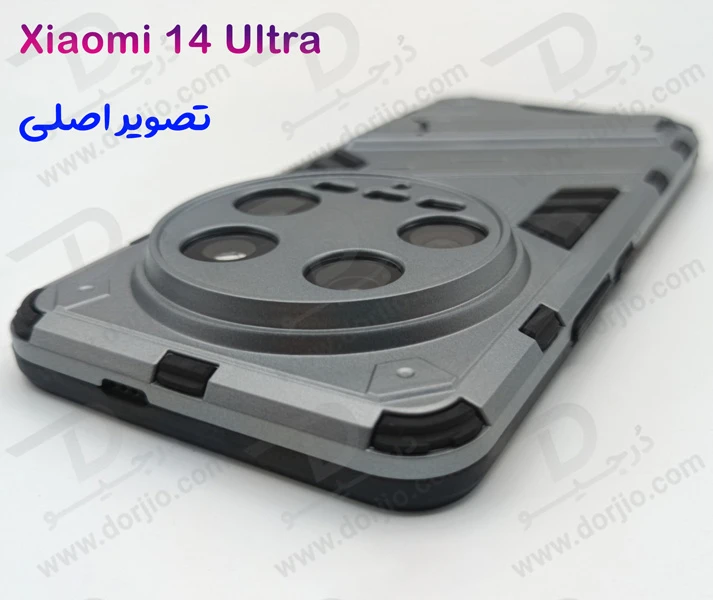 خرید قاب ضد ضربه استند دار Xiaomi 14 Ultra مارک BIBERCAS
