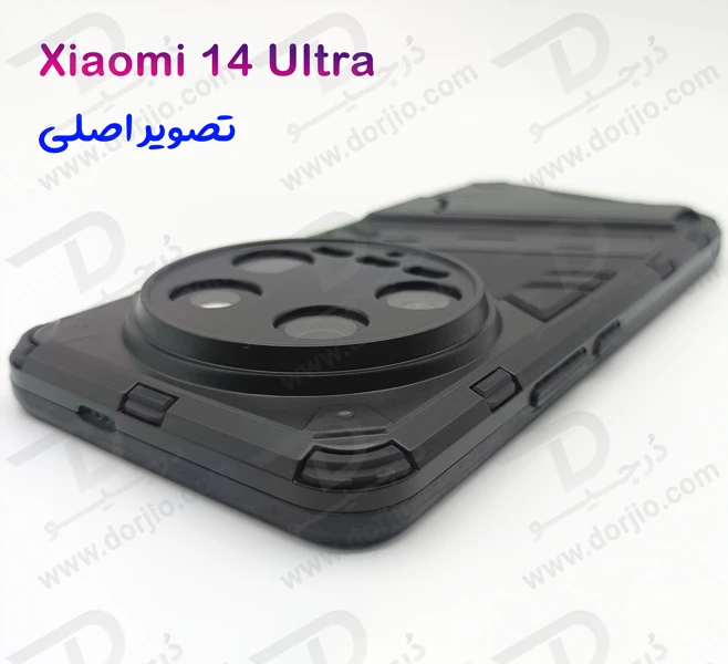 خرید قاب ضد ضربه استند دار Xiaomi 14 Ultra مارک BIBERCAS