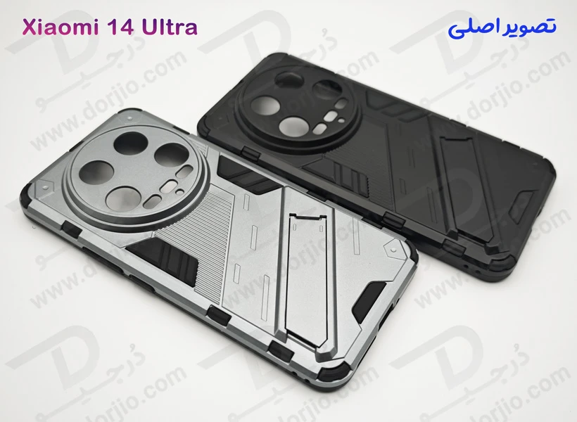 خرید قاب ضد ضربه استند دار Xiaomi 14 Ultra مارک BIBERCAS خرید قاب ضد ضربه استند دار Xiaomi 14 Ultra مارک BIBERCAS
