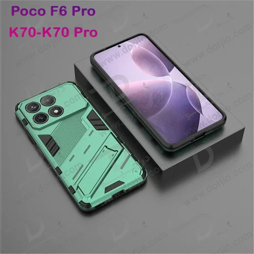 خرید قاب ضد ضربه استند دار Xiaomi Redmi K70 Pro مارک BIBERCAS