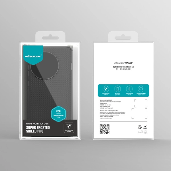 خرید قاب ضد ضربه نیلکین OnePlus Ace 3 Pro مدل Super Frosted Shield Pro خرید قاب ضد ضربه نیلکین OnePlus Ace 3 Pro مدل Super Frosted Shield Pro