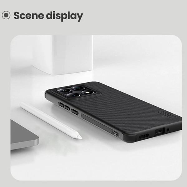 قاب ضد ضربه نیلکین Xiaomi 14T مدل Super Frosted Shield Pro