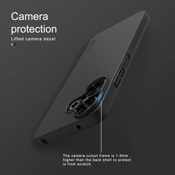 خرید قاب محافظ نیلکین Xiaomi Redmi Note 13R مدل Super Frosted Shield