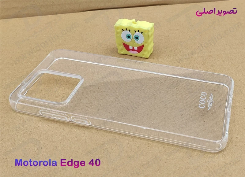 خرید قاب ژله ای شفاف Motorola Edge 40