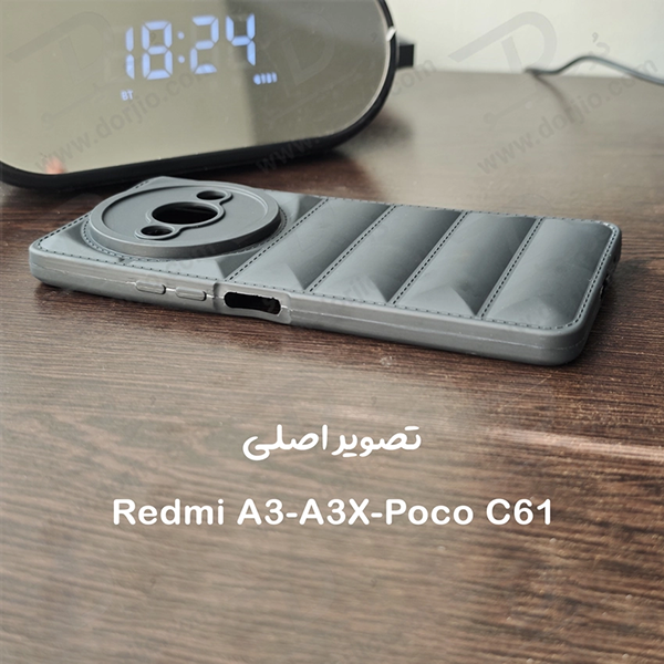 خرید قاب ژله ای پافری Xiaomi Redmi A3 مدل TPU Puffer