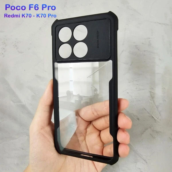 خرید کریستال شیلد شفاف Xiaomi Redmi K70 مارک XUNDD سری Beatle