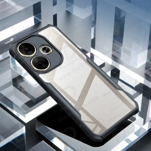 خرید کریستال شیلد شفاف Xiaomi Redmi Note 13R مارک XUNDD سری Beatle