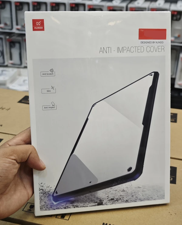 خرید کریستال شیلد شفاف تبلت iPad Air 11 2024 مارک XUNDD سری Beatle