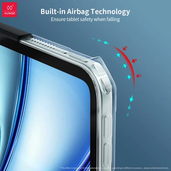 خرید کریستال شیلد شفاف تبلت iPad Air 13 2024 مارک XUNDD سری Beatle