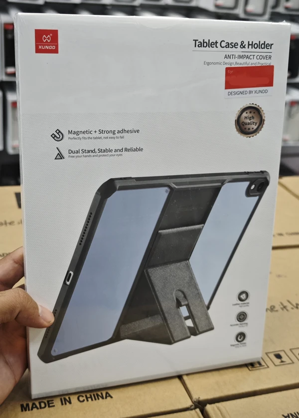 خرید کریستال شیلد شفاف پایه دار تبلت iPad Air 11 2024 مارک XUNDD سری Beatle خرید کریستال شیلد شفاف پایه دار تبلت iPad Air 11 2024 مارک XUNDD سری Beatle