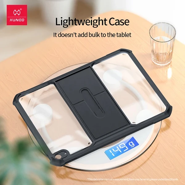 خرید کریستال شیلد شفاف پایه دار تبلت iPad Air 11 2024 مارک XUNDD سری Beatle خرید کریستال شیلد شفاف پایه دار تبلت iPad Air 11 2024 مارک XUNDD سری Beatle