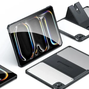 خرید کریستال شیلد شفاف پایه دار تبلت iPad Pro 13 2024 مارک XUNDD سری Beatle