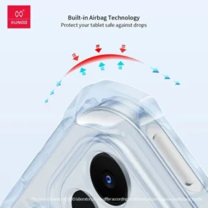 خرید کریستال شیلد شفاف پایه دار تبلت iPad Pro 13 2024 مارک XUNDD سری Beatle