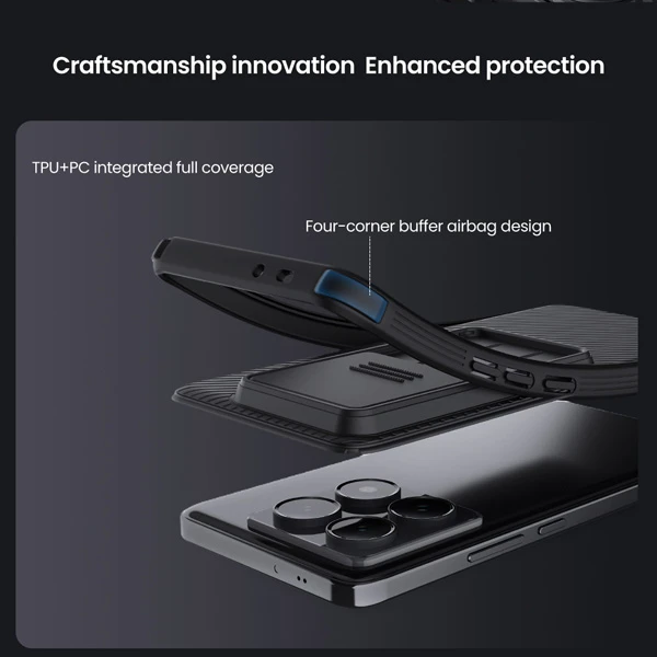 خرید گارد ضد ضربه نیلکین Xiaomi 14T Pro مدل Camshield Pro