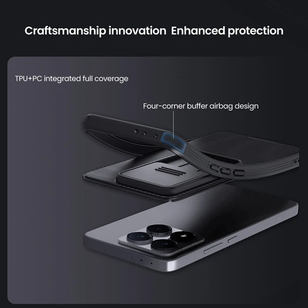 خرید گارد ضد ضربه نیلکین Xiaomi 14T مدل Camshield Pro