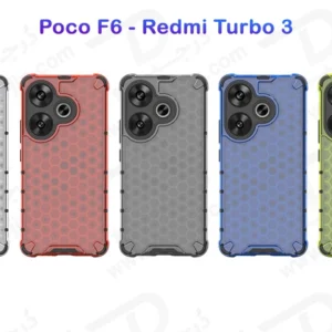 خرید گارد ضد ضربه هیبریدی Xiaomi Poco F6 مدل Honeycomb