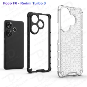 خرید گارد ضد ضربه هیبریدی Xiaomi Poco F6 مدل Honeycomb