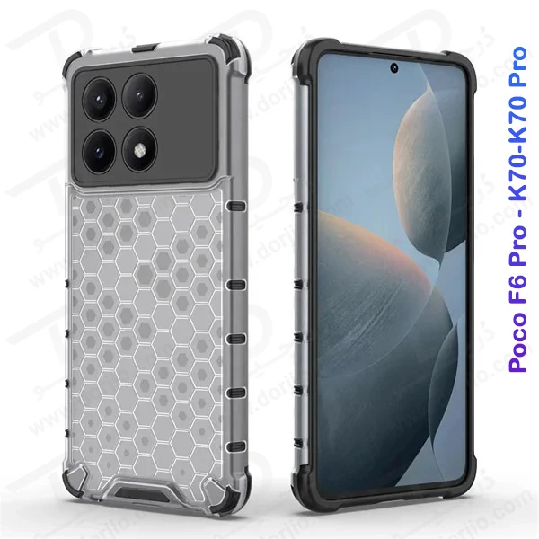 خرید گارد ضد ضربه هیبریدی Xiaomi Redmi K70 Pro مدل Honeycomb