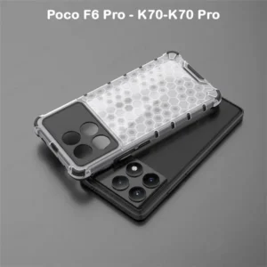 خرید گارد ضد ضربه هیبریدی Xiaomi Redmi K70 Pro مدل Honeycomb