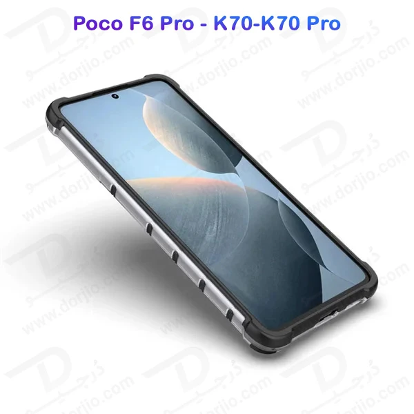 خرید گارد ضد ضربه هیبریدی Xiaomi Redmi K70 مدل Honeycomb