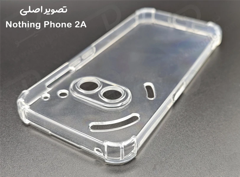 خرید گارد ژله ای شفاف ایربگ دار با محافظ دوربین Nothing Phone 2A