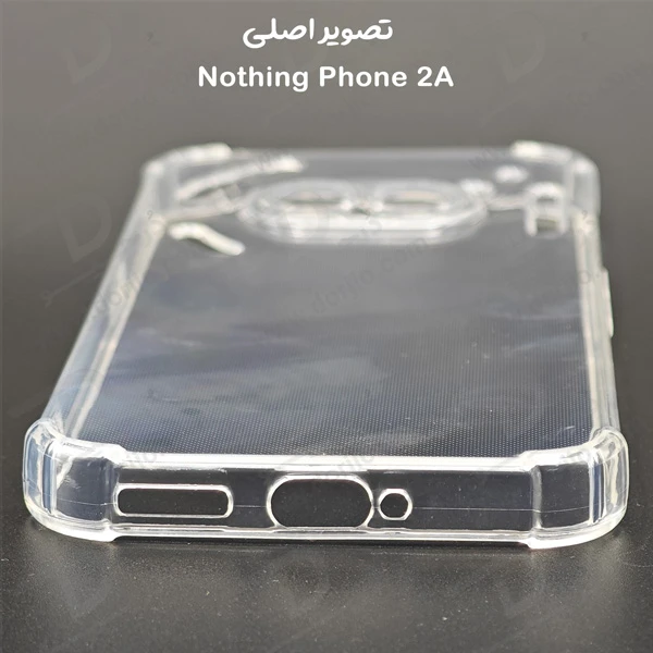خرید گارد ژله ای شفاف ایربگ دار با محافظ دوربین Nothing Phone 2A