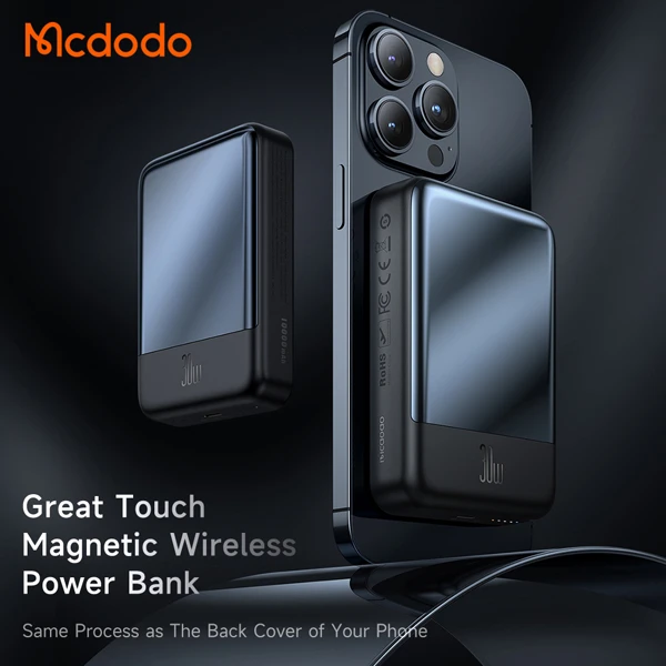 خرید پاور بانک مگ سیف 30 وات 10000 هزار Mcdodo مدل MC-593