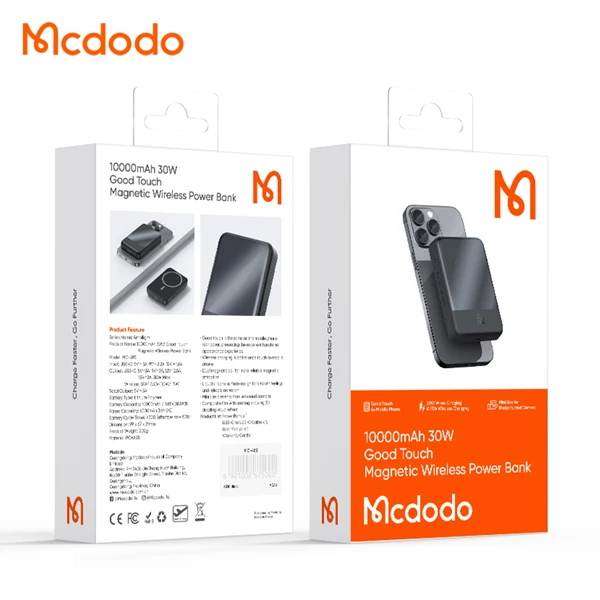 خرید پاور بانک مگ سیف 30 وات 10000 هزار Mcdodo مدل MC-593