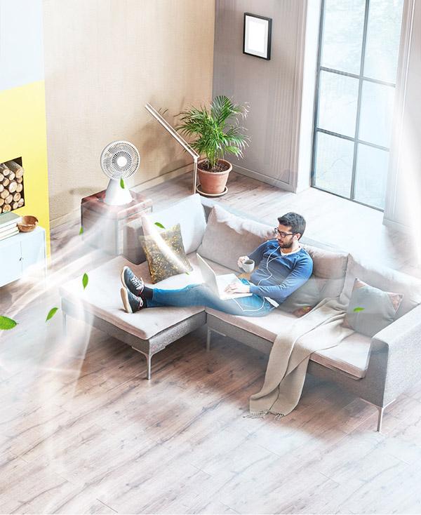 پنکه مینی رومیزی شارژی قابل حمل مارک XUNDD مدل XDOT-024