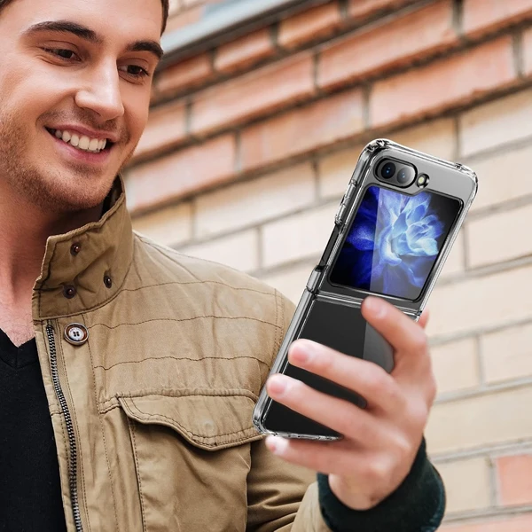 کریستال کاور شفاف Samsung Galaxy Z Flip 6