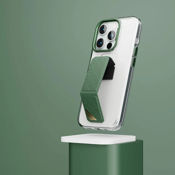 خرید قاب شفاف Grip استند iPhone 15 Pro مارک LEVELO