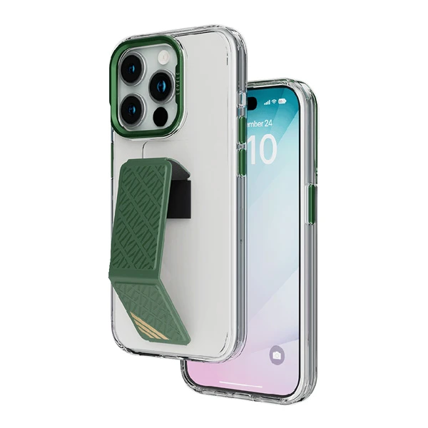 خرید قاب شفاف Grip استند iPhone 15 Pro Max مارک LEVELO