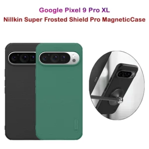 قاب ضد ضربه مگنتی Google Pixel 9 Pro XL مارک نیلکین مدل Super Frosted Shield Pro Magnetic