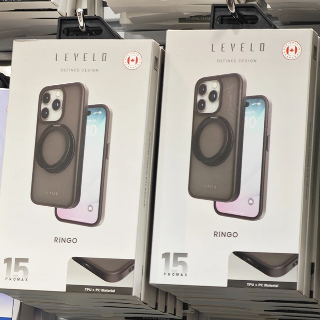 خرید قاب محافظ Ringo استند مگ سیف iPhone 15 Pro مارک Levelo