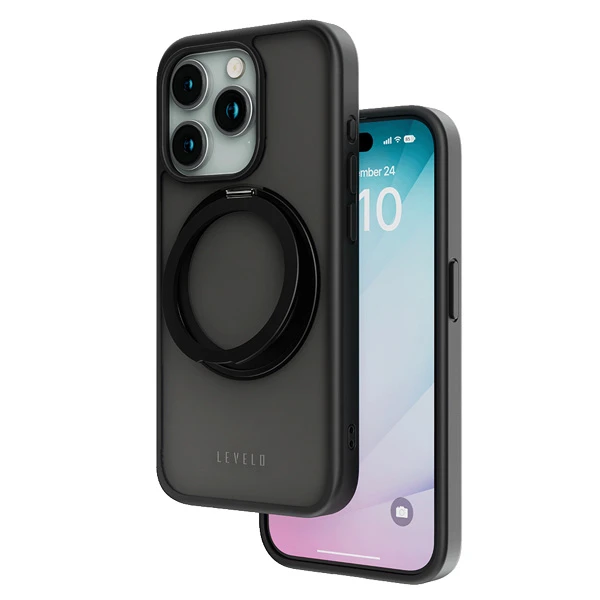 خرید قاب ضد ضربه Ringo استند مگ سیف iPhone 15 Pro مارک Levelo