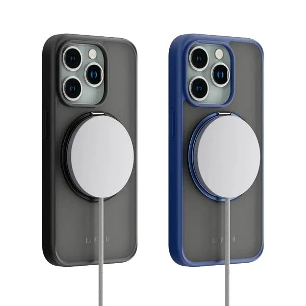 خرید قاب محافظ Ringo استند مگ سیف iPhone 15 Pro مارک Levelo