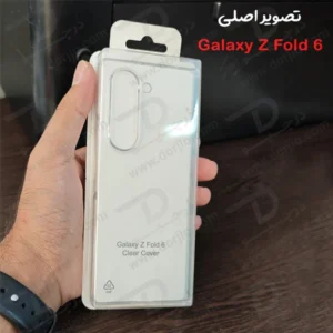 خرید کاور تمام کریستال شفاف Samsung Galaxy Z Fold 6